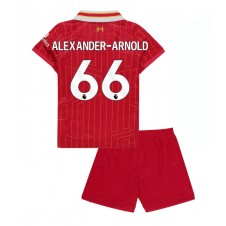 Liverpool Alexander-Arnold #66 Hemmaställ Barn 2024-25 Korta ärmar (+ Korta byxor)